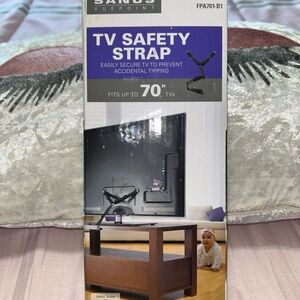 Sanuk Black TV Safety Strap Brand New in Box
